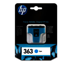 HP 363 Cyan Ink Cartridge